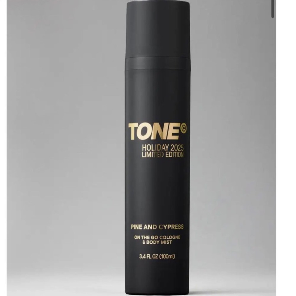 Tone Holiday 2025 Limited Edition Pine and Cypress Cologne Body Mist 3.4oz 100ml